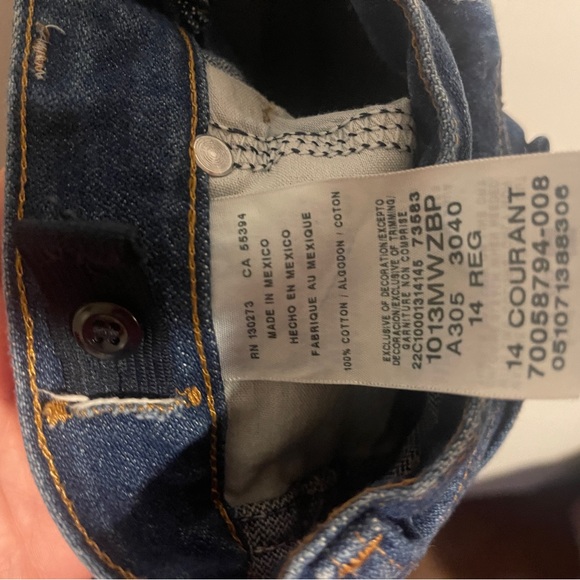 WRANGLER BOYS JEANS SIZE 14R - Picture 4 of 4